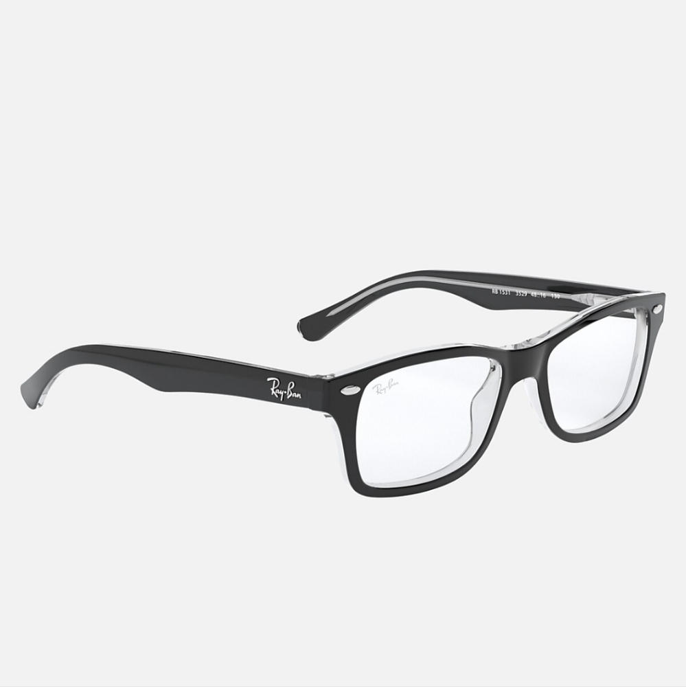 RAY-BAN PERSCRIPTION GLASSES FRAMES BLACK RB 1531 3529